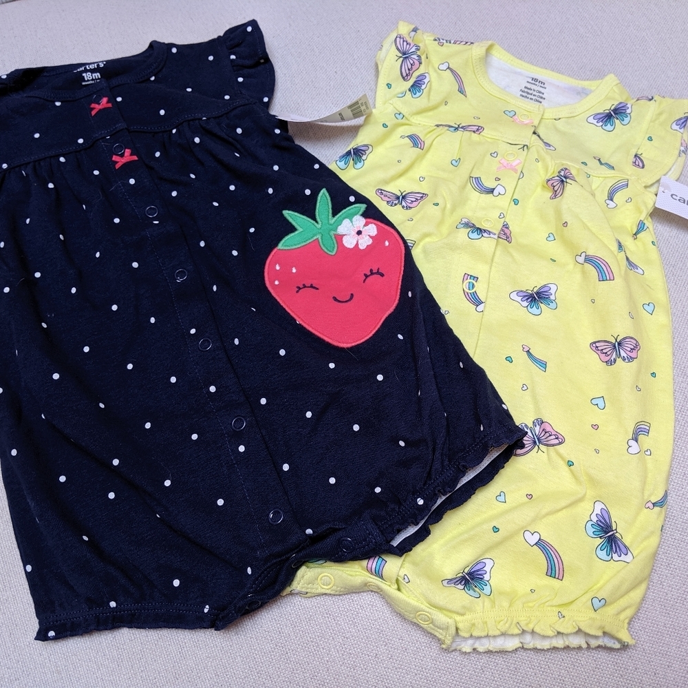 Carter's rompers